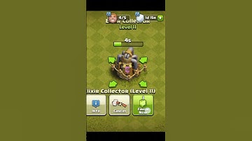 Coc Elixir collector level 1 to 16 clash of megic #gaming #coc #short #viral #clashofclans #clash