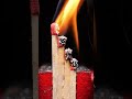 Lighting 4 Matches in SlowMo Macro