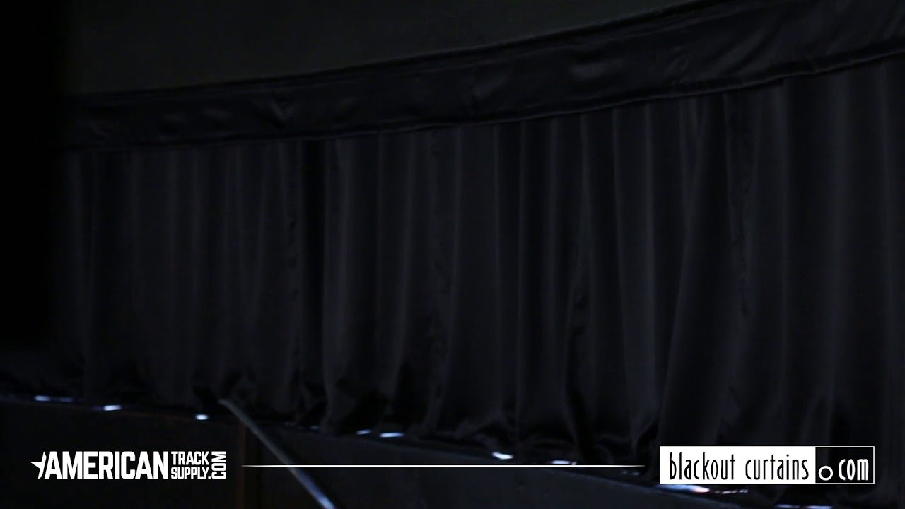 1st Avenue Commercial Curtain Installation by American Drapery