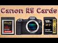 Best Memory Cards for CANON R5 Video – SD Cards for 8K & CFexpress Cards that Support 8K RAW