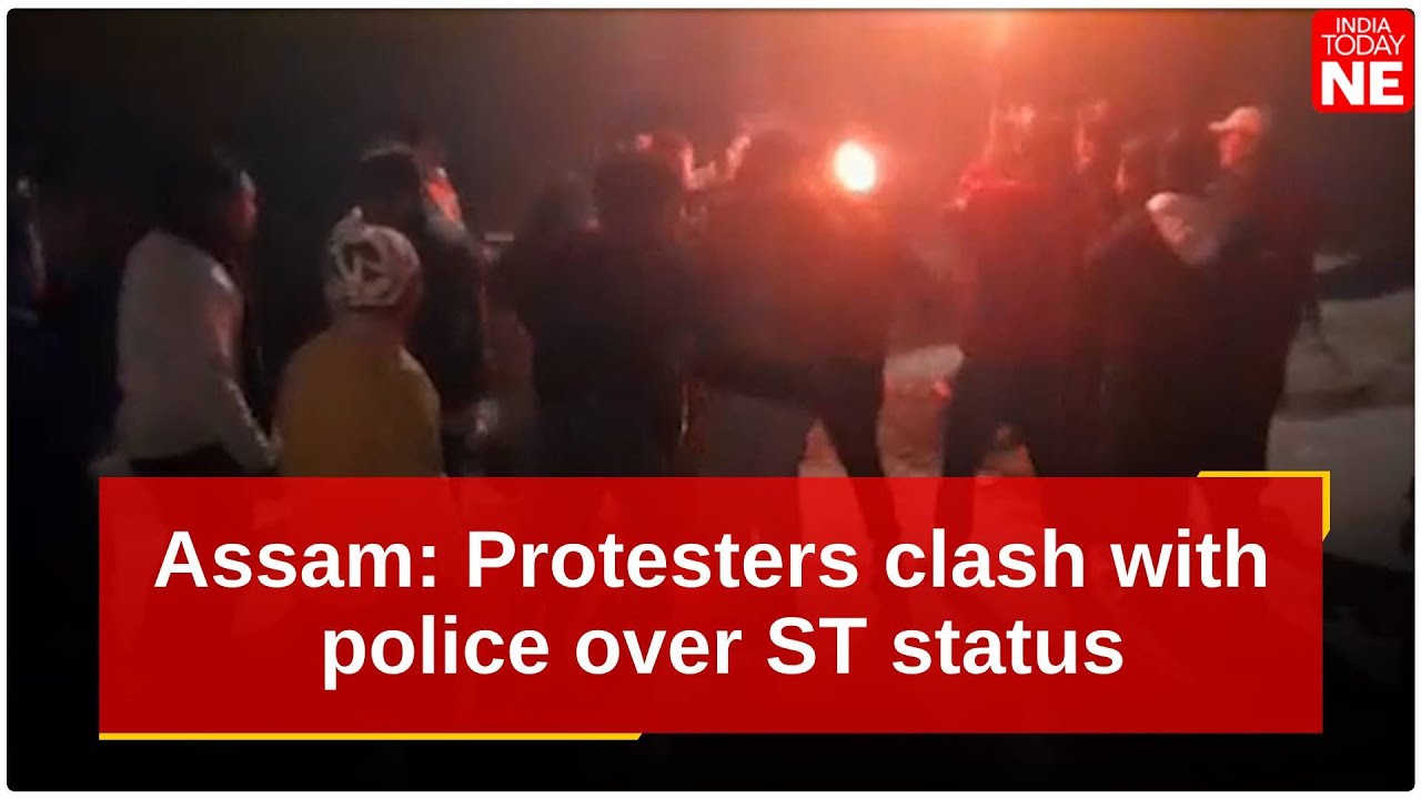 #Assam: Protesters clash with police over ST status and 6th schedule ...