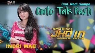 DENDANG MINANG TERBARU - INDRI MAE - CINTO TAK PASTI