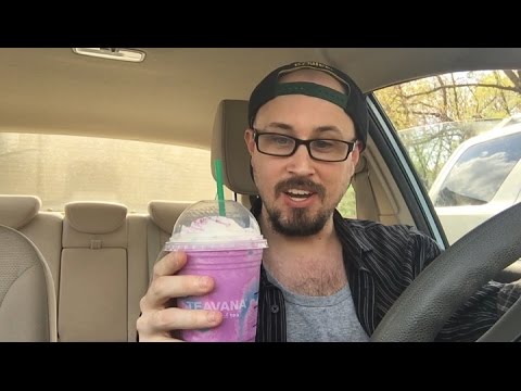Brad Tries The Unicorn Frappuccino