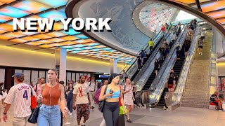 New York City Virtual Walking Tour 2023 - Manhattan 4K NYC Walk - Penn Station to Bryant Park