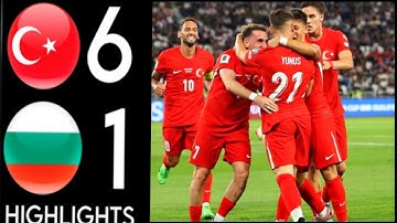 Türkiye - Bulgaristan 6-1 Maç Özeti  2026(HD)