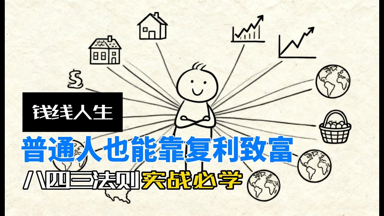 钱线人生：普通人也能靠复利致富｜八四三法则实战指南