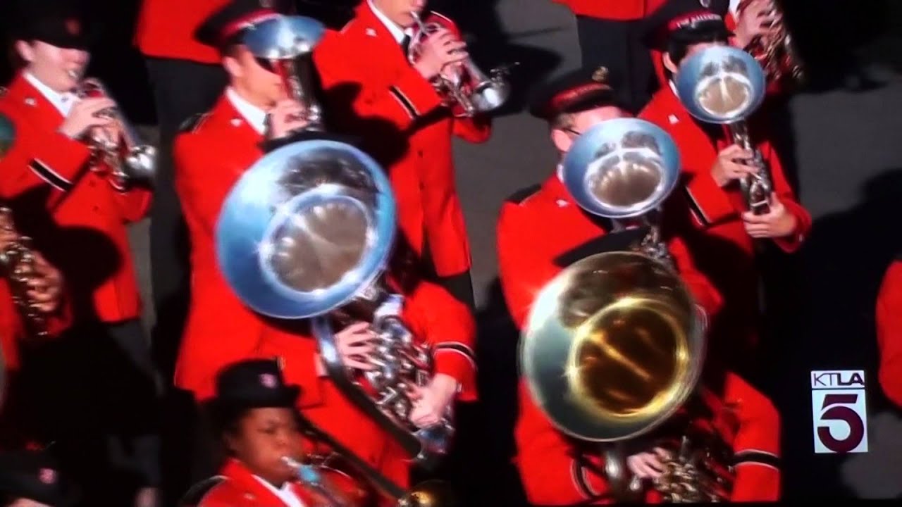 2016 Rose Parade on KTLA - The Salvation Army Tournament of Roses Band