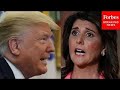 Nikki Haley Hits Trump Hard At Major GOP Event: &#39;We Cannot Have Four Years Of Chaos&#39;