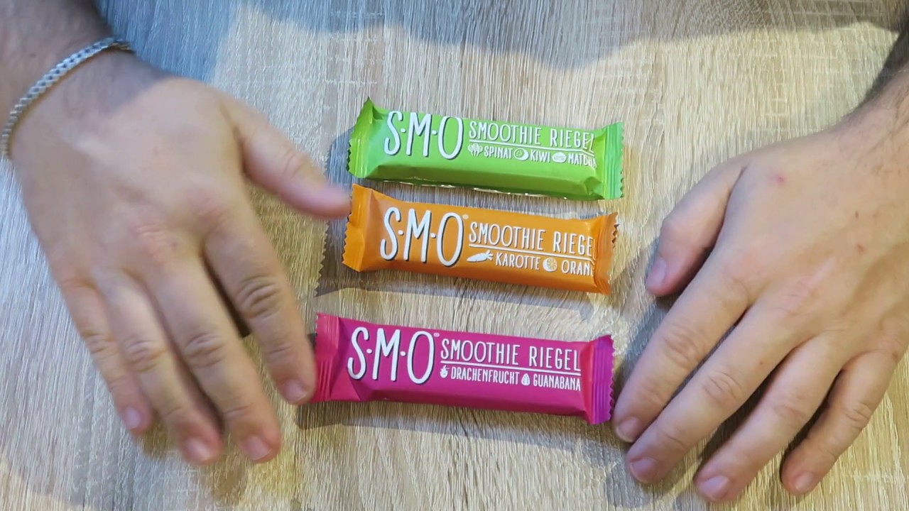 S-M-O Smoothie Riegel - Das Trio - Der Foodvlog von Na Schmeckts?