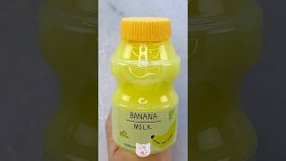 Water Slime ASMR 🍌 Jiggly Banana Milk from Temu