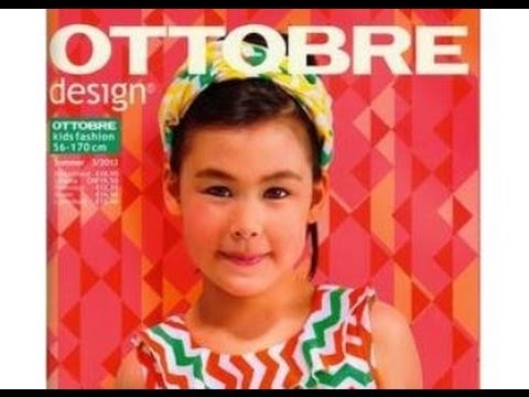 Nähen Kinder Kindermode Ottobre design Kids 3 2013 Nähmodenzeitschrift