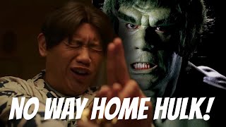 Spider-man No Way Home Portal with Lou Ferrigno Incredible Hulk