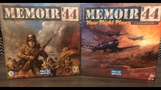 Memoir 44 Omaha Beach with New Flight Plan