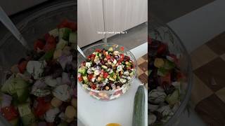 LAZY GIRL MEAL PREP FOR 1! 🥗 ep 1: dense bean salad!