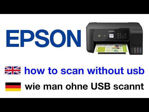 Epson Printer ET 2720 .. | scan with wifi | how to scan without usb