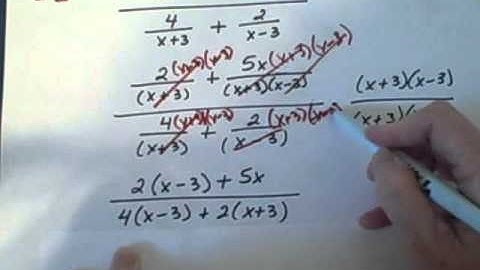 Simplifying Complex Rational Expressions