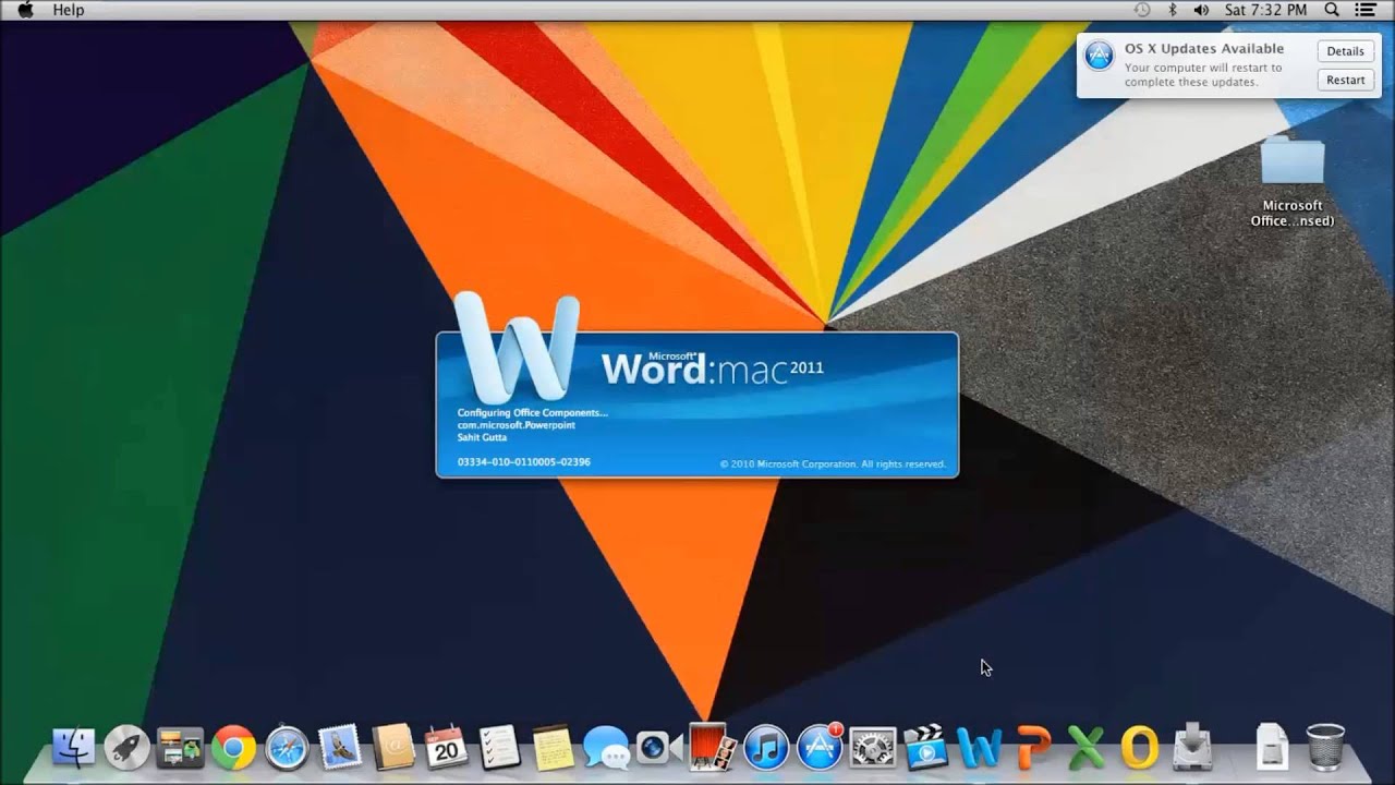 How to Install Microsoft Office On Mac OSX For Free - YouTube