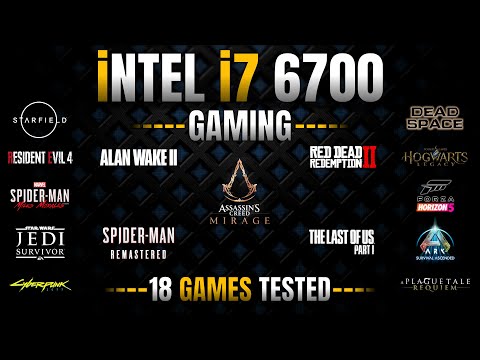 Intel Core i7 6700 In Gaming || 18 Games Tested || i7 6th Gen Processor