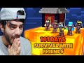 SURVIVING 101 DAYS ON ONE LAVA BLOCK MINECRAFT WITH FRIENDS