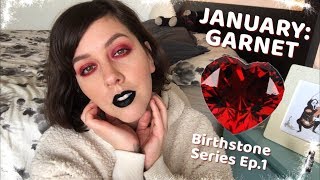 JANUARY GARNET TUTORIAL! : Birthstone Series Ep.1