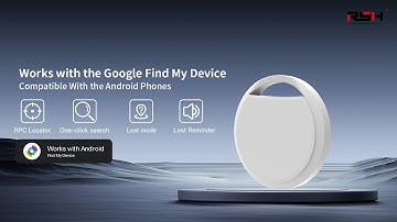 RSH-itag13-Google, Android Tag Google Find My Device, Key Finder Locator Wallet Luggage Tracker