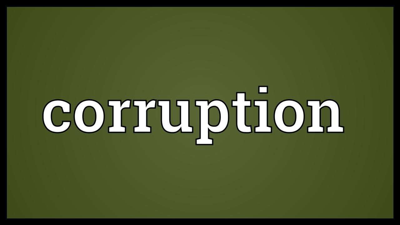 Corruption synonym