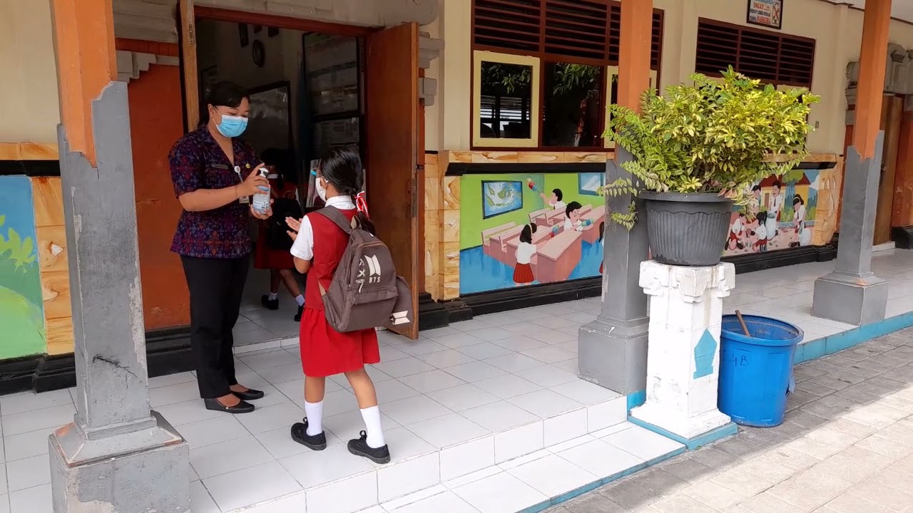 Simulasi Pembelajaran Tatap Muka Terbatas SD Negeri 1 Padangsambian