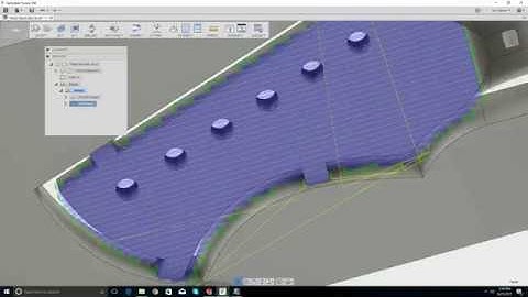 Fusion 360 Guitar Neck Machining [Part 1]