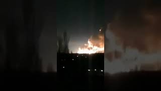 Российский ракетный удар по аэродрому Староконстантинов в Хмельницкой области.