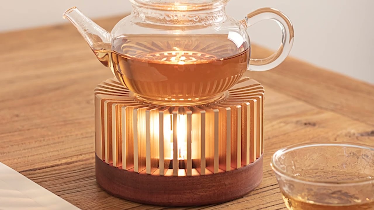 Candle tea warmer | Teapot and Food Warmer | A candlelit warmer to keep  your tea toasty.