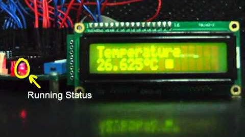 Temperature Sensor with DS1820