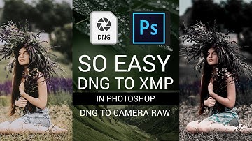 How To Convert DNG Mobile Preset To XMP In Photoshop - Dng to Camera RAW Preset - DNG To ACR JPG