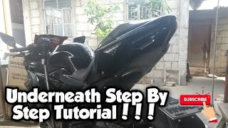 Rusi Sigma 250 step by step in modifying your stock tail..