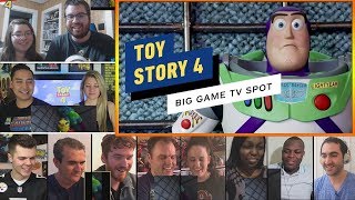 TOY STORY 4: Big Game Spot (2019) REACTIONS MASHUP