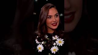 Gal Gadot Ask About Her Breast Jimmy Kimmel