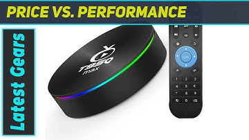 Android 9.0 TV Box T95Q Amlogic S905X3 4GB RAM 32GB ROM 4K Ultra HD H.265 Dual Band WiFi Bluetooth