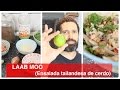 Receta de LAAB MOO (Ensalada tailandesa de cerdo)