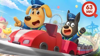 Amusement Park | Safety Tips | Kids Cartoon | Police Cartoon | Sheriff Labrador