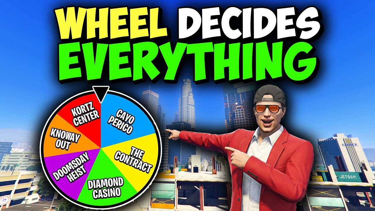 I Let a Wheel Decide EVERYTHING in GTA Online