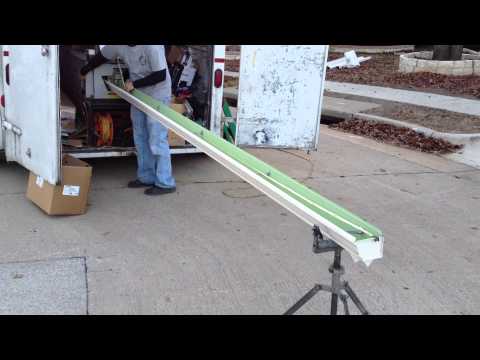 HOW TO make SEAMLESS Aluminum Gutters