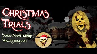 KRAMPUS REVAMP! - Christmas Trials Solo Nightmare Walkthrough - The Mimic | ROBLOX