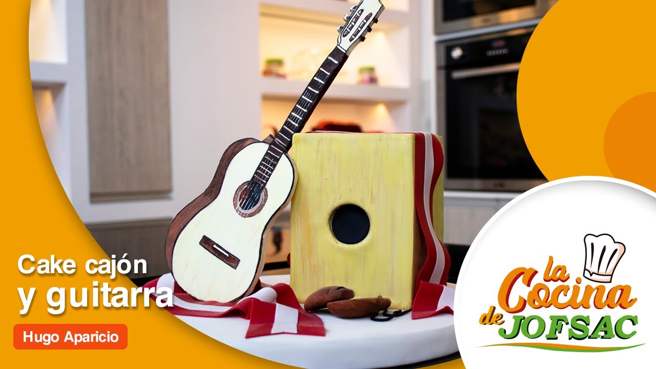 Modelo cajón y guitarra YouTube