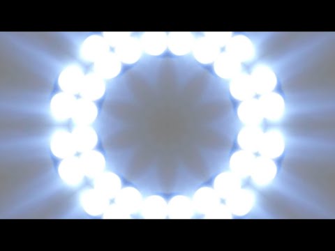 ASMR KALEIDOSCOPE ⚠️ Hypnotizing Bright & Flashing Lights with Music (open or close your eyes)
