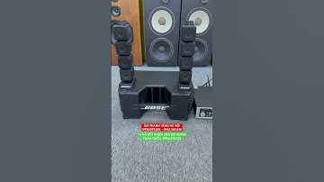 MONSTER, BOSE ARRAY MINI SPEAKER WITH HUGE POWER: 450W/CHANNEL