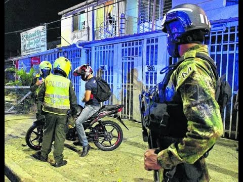 Toque de queda y ley seca en Cali