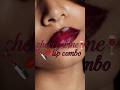 Cherry Wine Lip Combo 🍒🍷✨ | Glossy Ombre Lips for Brown Skin #makeup #viralyoutubeshorts #trending