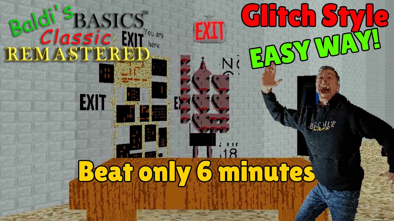 Baldi Basics Classic Remastered Glitched Out YCTP by Coolguytooez on  DeviantArt