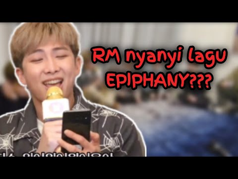 Ketika RM nyanyi lagu Epiphany 😂😅 #bts #rm #방탄소년단 #runbts