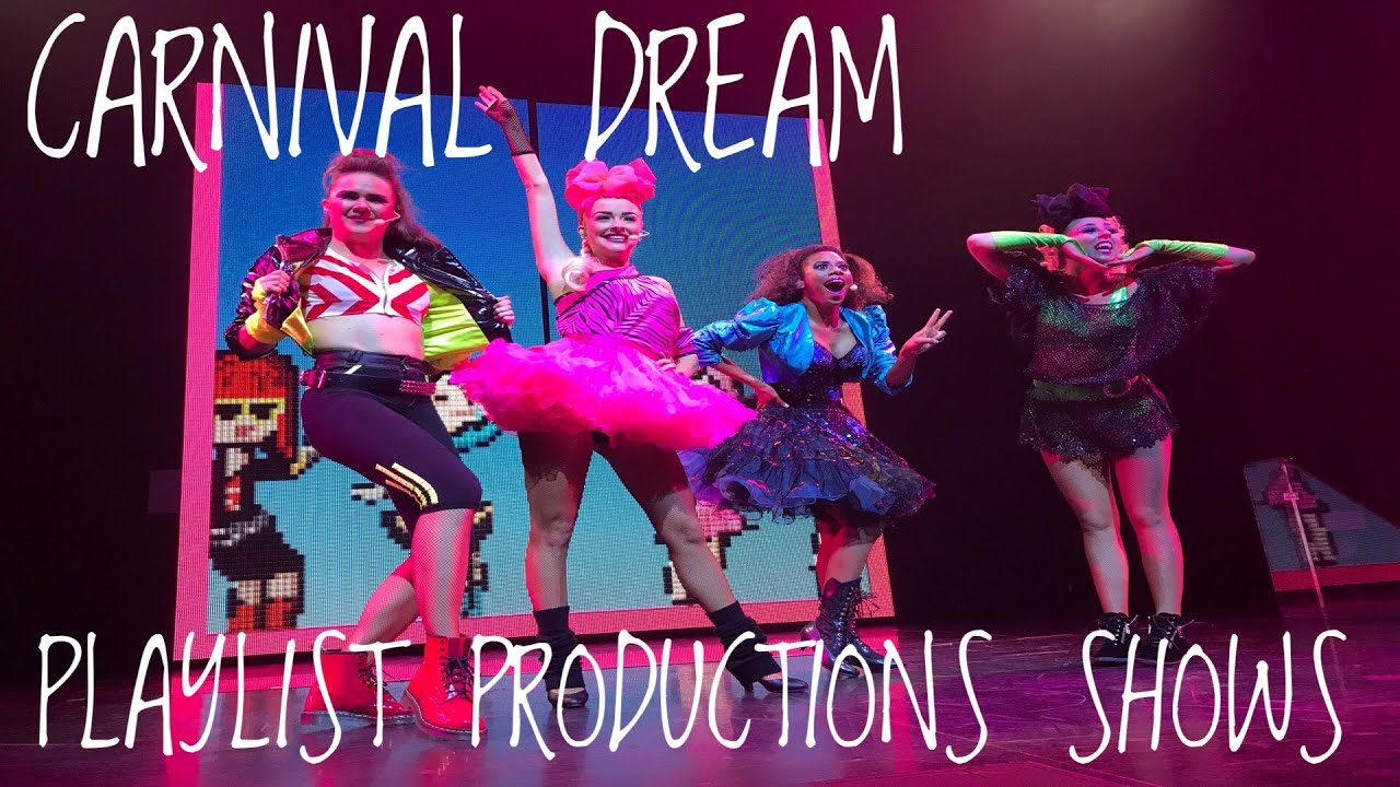 CARNIVAL DREAM: Shows: Motor City Show, 80's Pop to the Max, Flick & America Rocks!