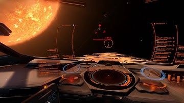 Elite: Dangerous Faulcon DeLacy Anaconda vs NPC Viper MK III